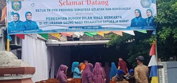 Ketua TP PKK Provinsi Sumsel Resmikan Rumah Dilan Naga Berkarya di Saung Naga IMG-20260519-WA0042.jpg