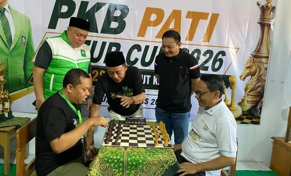 Bupati Pati Apresiasi Harlah ke-28 PKB, Turnamen Catur Dinilai Lahirkan Generasi Berprestasi IMG-20260801-WA0054.webp