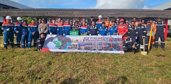 Sinergi Muspika dan Serikat Pekerja, Pertamina PEP Bunyu Field Sukses Hijaukan Area Operasi di Hari Buruh IMG_20260518_202513.jpg