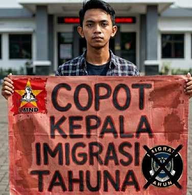 Dua Tahanan Imigran Diduga Kabur LMND Sangihe Minta Kepala Imigrasi Tahuna Dicopot IMG_20260519_122824.jpg