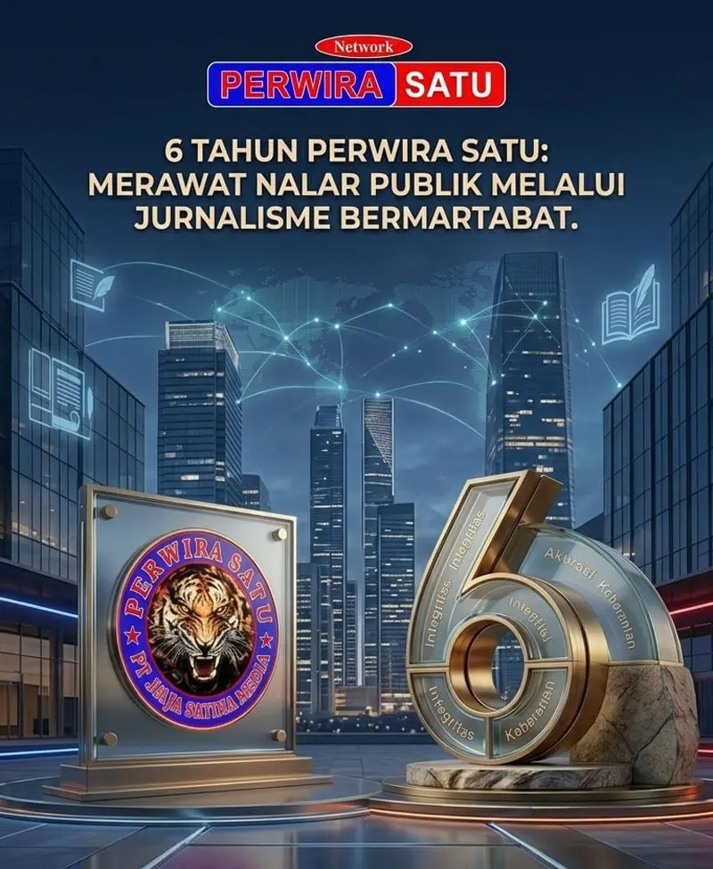 Refleksi Enam Tahun Perwira Satu, Merawat Nalar Publik Melalui Jurnalisme Bermartabat ucapan.webp