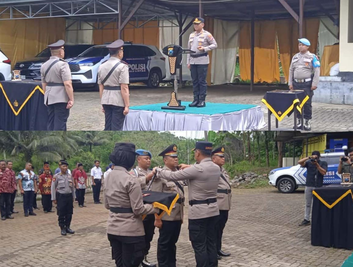 Pisah Sambut Kapolsek Tirtoyudo Berlangsung Lancar dan Khidmat