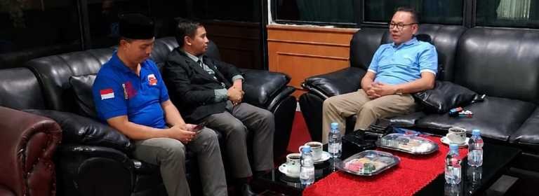 Ketua LSM GARUDA Bersilaturahmi Dengan Sekwan DPRD Lampung Selatan
