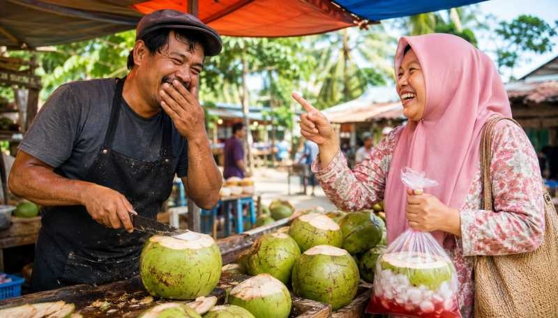 Senyum Kecil Penyejuk Hati