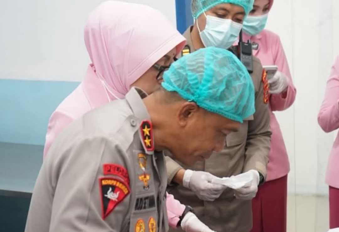 Kapolda Jabar Berkunjung ke SPPG Yayasan Kemala Bhayangkari Polres Garut
