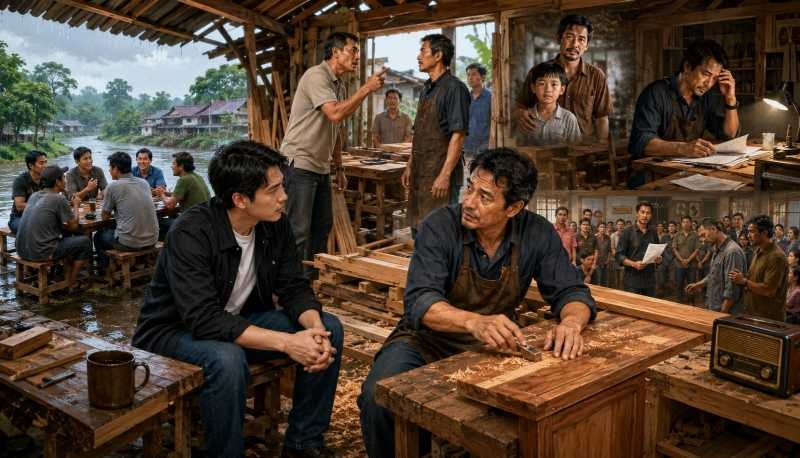Wibawa Sunyi Dari Bengkel Hujan