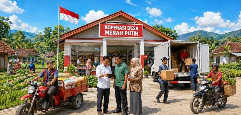 Koperasi Desa Merah Putih Kesiapan Program Besar dan Tantangan Tata Kelola di Tingkat Desa