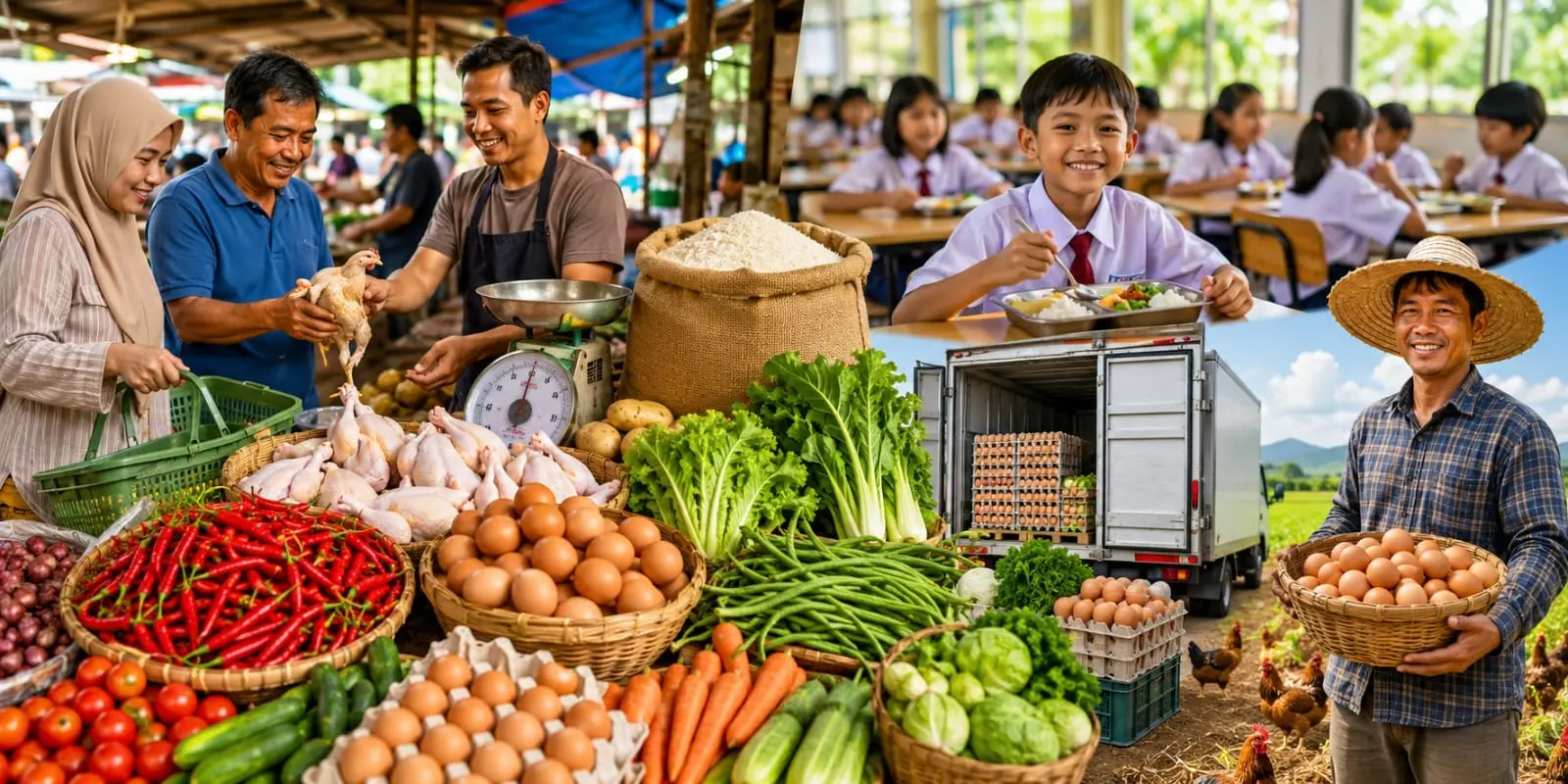 Dinamika Harga Pangan      Libur MBG dan Koreksi Harga Pangan Nasional