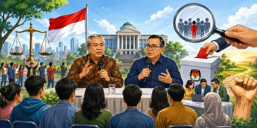 Reformasi Dalam Bayang Bayang Kemunduran Demokrasi