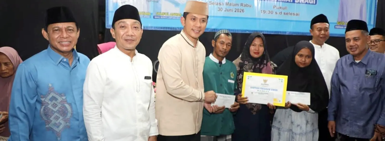 Pembangunan Tak Boleh Timpang, Bupati Egi Dorong Penguatan SDM dan UMKM Melalui Shobat di Sragi