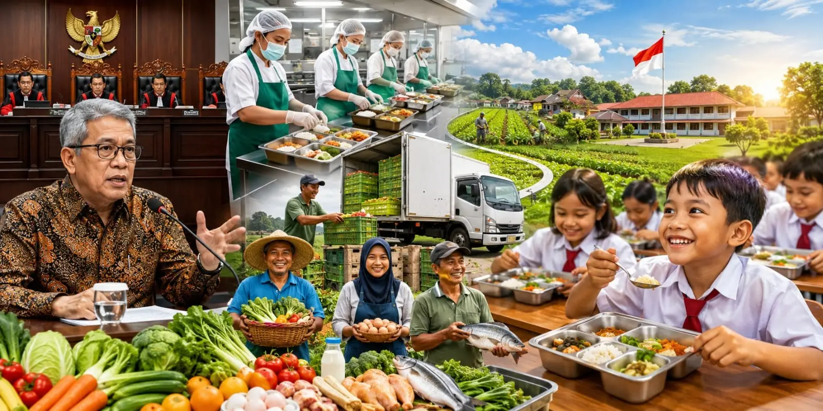 MAKAN BERGIZI GRATIS, MENGUJI JANJI KEADILAN