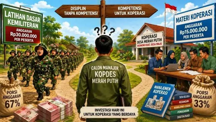 Anggaran Militer Membayangi Misi Koperasi Desa