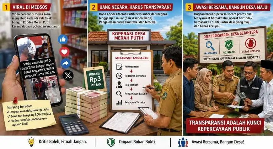 Transparansi Anggaran Desa Menjadi Ujian Bersama