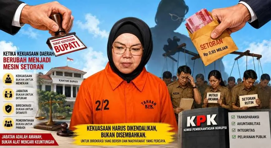 Ketika Kekuasaan Daerah Berubah Menjadi Mesin Setoran