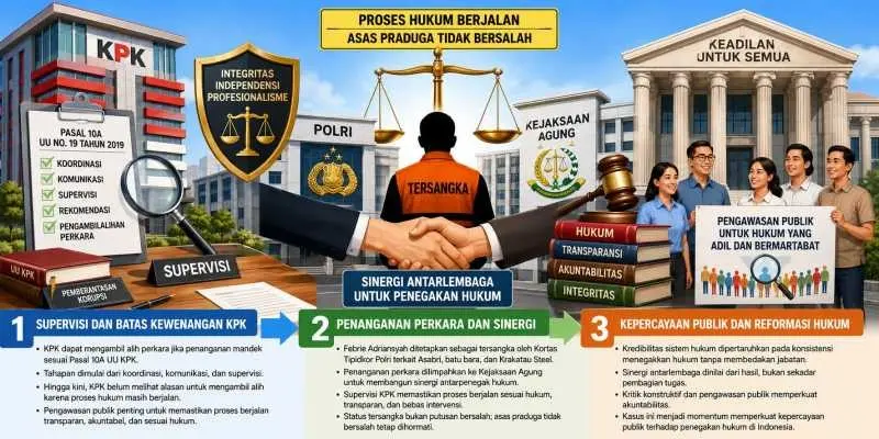 Menakar Batas Kewenangan KPK Dalam Supervisi Perkara