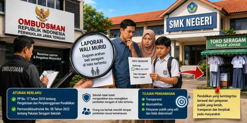 Integritas Pendidikan Diuji Lewat Seragam Sekolah