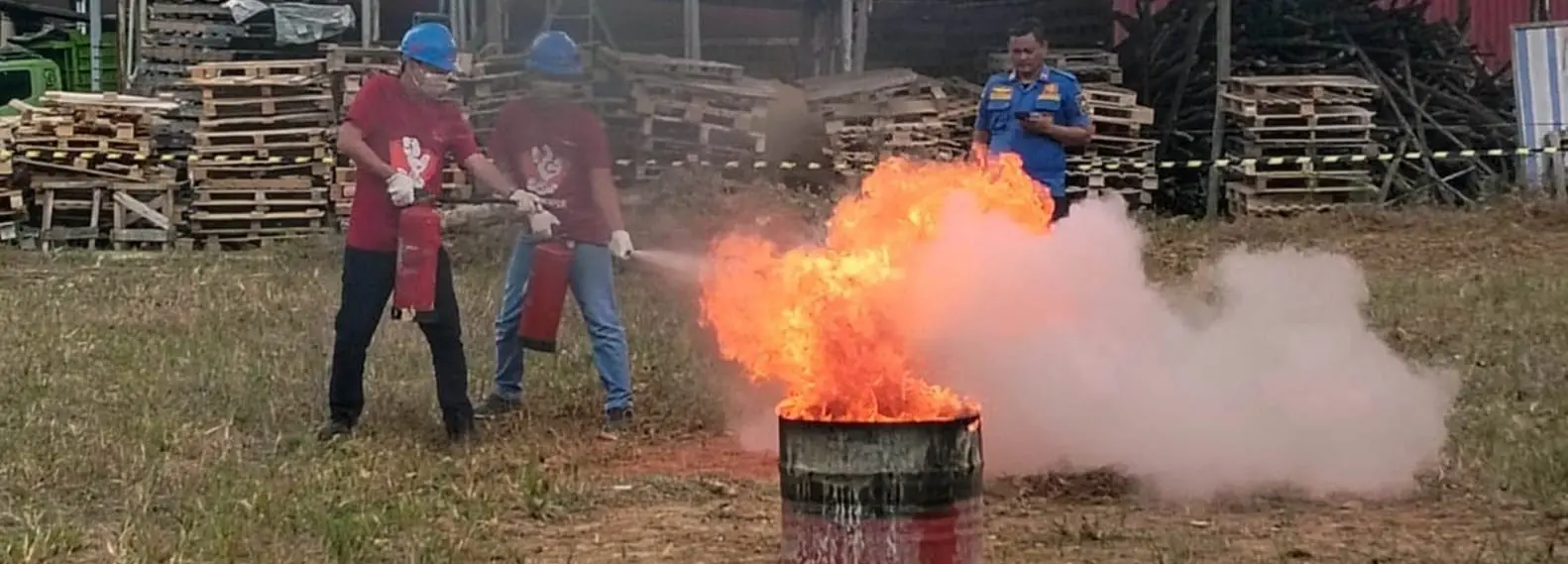 Damkarmat Lampung Selatan Dampingi Fire Skill Competition PT Japfa, Tingkatkan Kesiapsiagaan Hadapi Keadaan Darurat