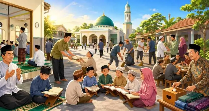 Ber-Islam Dengan Hati Gembira