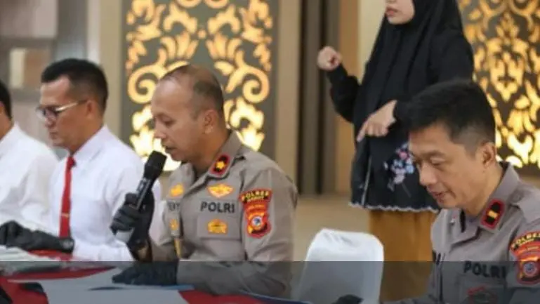 Gelar Konferensi Pers, Polres Garut : Amankan 20 Pelaku Serta Barang Bukti