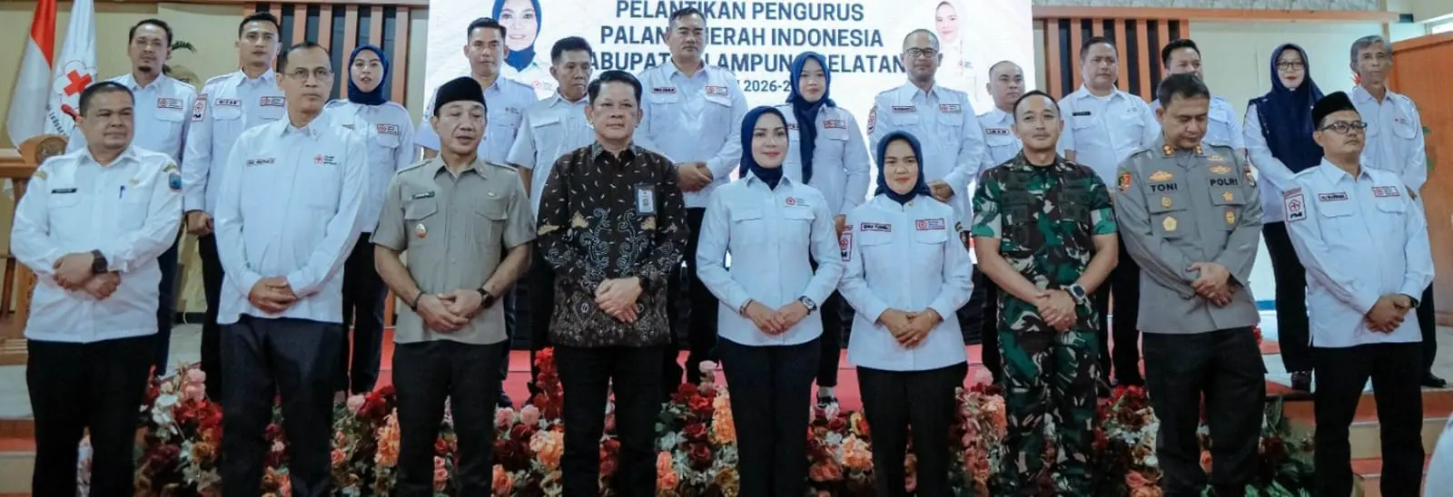 Pengurus PMI Lampung Selatan 2026-2031 Resmi Dilantik, Wakil Bupati Syaiful Anwar Titip Tiga Misi Besar Pelayanan Kemanusiaan