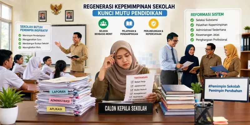 Krisis Kepala Sekolah Menguji Regenerasi Pendidikan