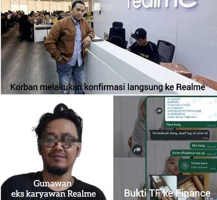 Dugaan Penipuan Berkedok Kerja Sama Bisnis, Eks Karyawan Realme Gunawan Diduga Terlibat