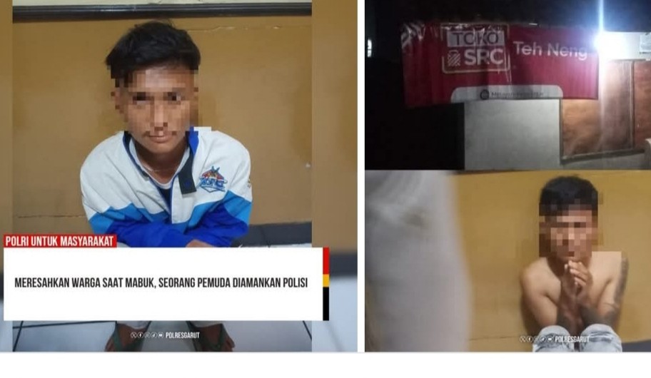 Resahkan Warga, Polsek Samarang Amankan Pemuda yang Mabuk